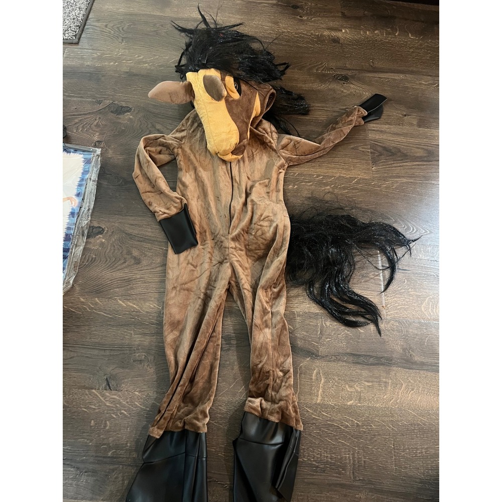 HalloweenCostumes Brown Horse Plush Jumpsuit Costume Small FUN6834CH